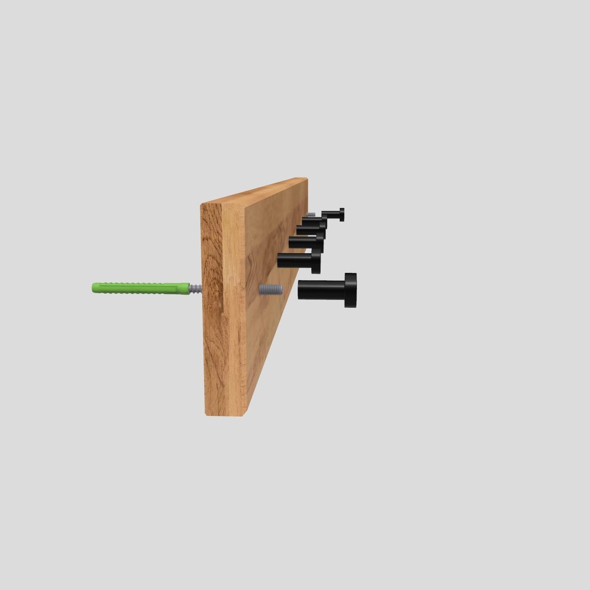 Garderobe aus Eichenholz - WOODS - Holzmanufakur im Chiemgau