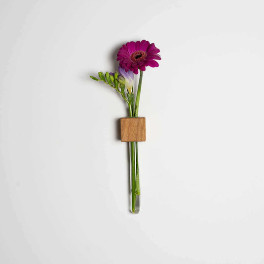 Magnetische Blumenvase - WOODS - Holzmanufakur im Chiemgau