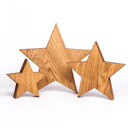 Chêne étoilé en bois - traité avec de l'huile naturelle