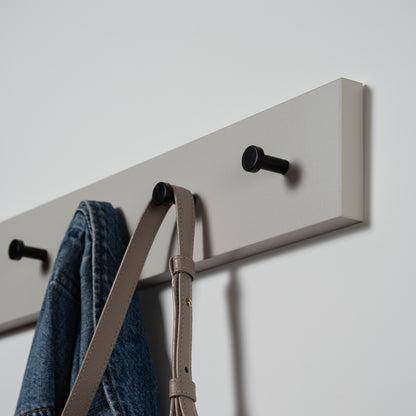Wandgarderobe Sandgrau