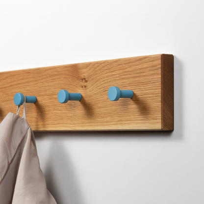 Garderobe aus Eiche – handgefertigt